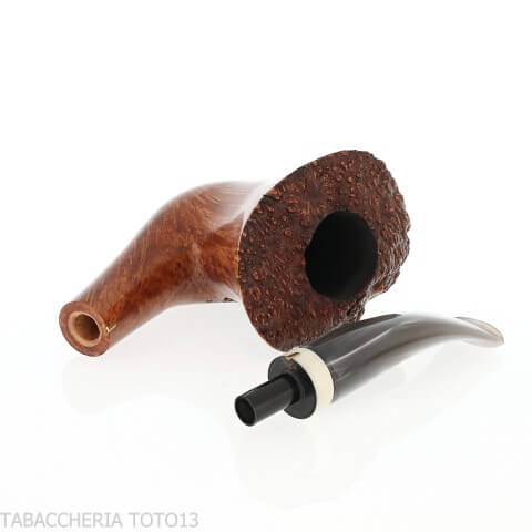 Amorelli Pfeifenform Bent Dublin glatter natürlicher Dornbusch - Amorelli - Amorelli Pipe