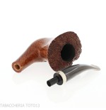 Amorelli pipe shape Bent Dublin smooth natural briar - Amorelli - Amorelli Pipe
