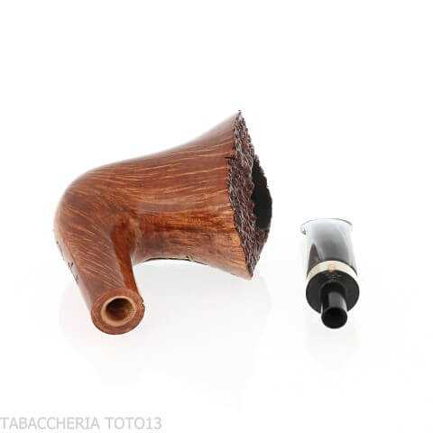 Amorelli pipe shape Bent Dublin smooth natural briar - Amorelli - Amorelli Pipe