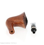 Amorelli pipe shape Bent Dublin smooth natural briar - Amorelli - Amorelli Pipe