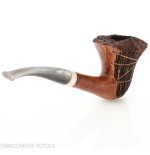 Amorelli pipe shape Bent Dublin smooth natural briar - Amorelli - Amorelli Pipe