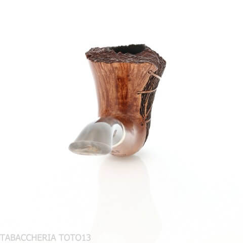 Amorelli Pfeifenform Bent Dublin glatter natürlicher Dornbusch - Amorelli - Amorelli Pipe