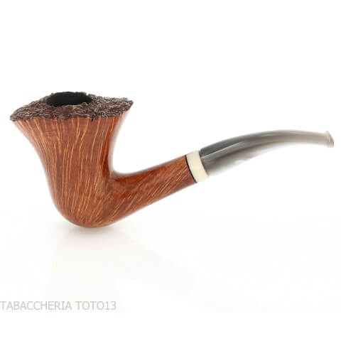 Amorelli Pfeifenform Bent Dublin glatter natürlicher Dornbusch - Amorelli - Amorelli Pipe