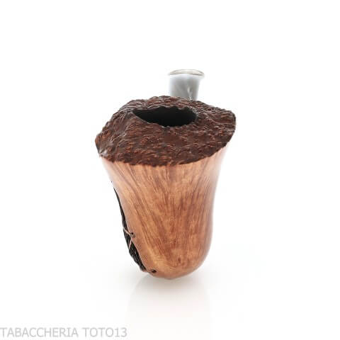 Amorelli Pfeifenform Bent Dublin glatter natürlicher Dornbusch - Amorelli - Amorelli Pipe