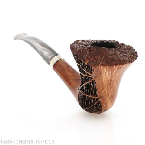 Amorelli Pfeifenform Bent Dublin glatter natürlicher Dornbusch - Amorelli - Amorelli Pipe
