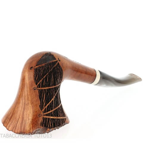 Amorelli Pfeifenform Bent Dublin glatter natürlicher Dornbusch - Amorelli - Amorelli Pipe