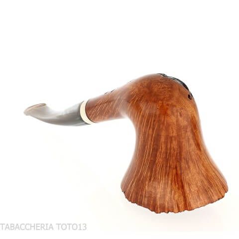 Amorelli pipe shape Bent Dublin smooth natural briar - Amorelli - Amorelli Pipe