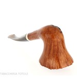Amorelli pipe shape Bent Dublin smooth natural briar - Amorelli - Amorelli Pipe