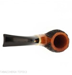Pipe Amorelli bent apple stylo avec gravures San Michele - Amorelli - Amorelli Pipe