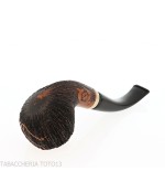 Pipe Amorelli bent apple stylo avec gravures San Michele - Amorelli - Amorelli Pipe