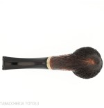 Pipe Amorelli bent apple stylo avec gravures San Michele - Amorelli - Amorelli Pipe