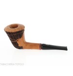 Pipa Amorelli diritta a vaso radica naturale liscia | Vendita online
