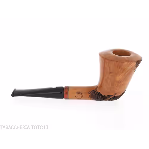 Amorelli Dublin pipe with smooth natural briar vase | Online selling