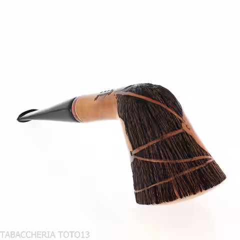 Pipa Amorelli diritta a vaso radica naturale liscia | Vendita online