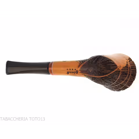 Pipa Amorelli diritta a vaso radica naturale liscia | Vendita online