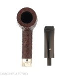 Pipa Ashton serie Pebble Grain XXX forma Canadian sabbiata | Vendita