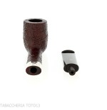 Ashton Pebble Grain XXX Series Sandblasted Canadian Shape Pipe | Sale