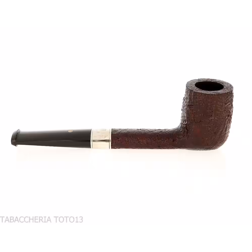 Ashton Pebble Grain XXX Serie Sandgestrahlte Pfeife in kanadischer Form
