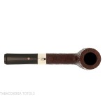 Pipe Ashton Pebble Grain série XXX, forme canadienne sablée
