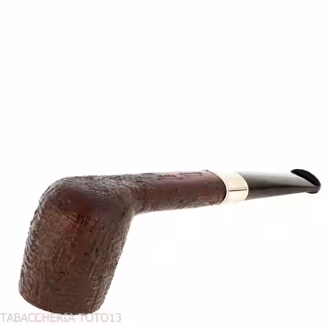 Ashton Pebble Grain XXX Serie Sandgestrahlte Pfeife in kanadischer Form