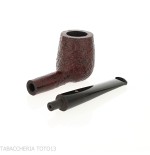 Pipe Pebble Grain Forme billard sablé foncé - Ashton - William “Ashton” Taylor