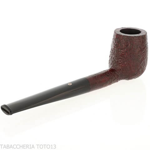 Pebble Grain pipe Forma de billar arenado oscuro - Ashton - William “Ashton” Taylor