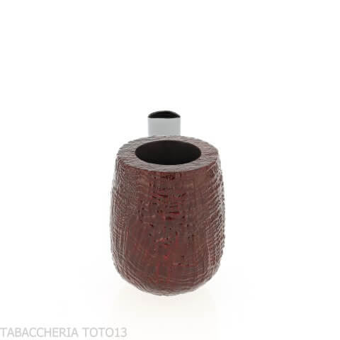 Pebble Grain pipe Forma de billar arenado oscuro - Ashton - William “Ashton” Taylor