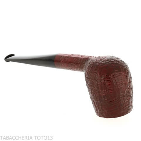 Pebble Grain pipe Forma de billar arenado oscuro - Ashton - William “Ashton” Taylor