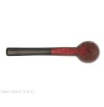 Pebble Grain pipe Forma de billar arenado oscuro - Ashton - William “Ashton” Taylor