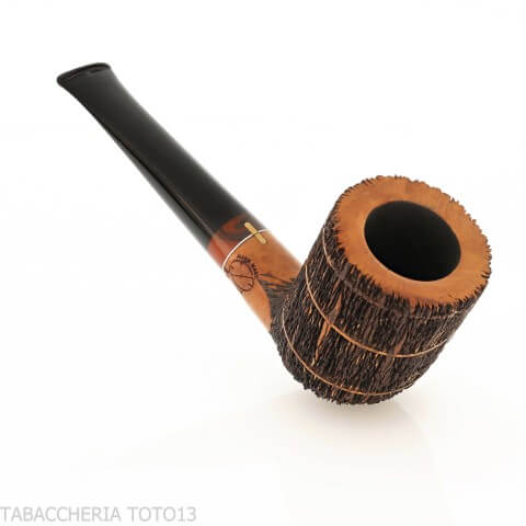 Pipe de billard Amorelli avec gravure San Michele Pen - Amorelli - Amorelli Pipe
