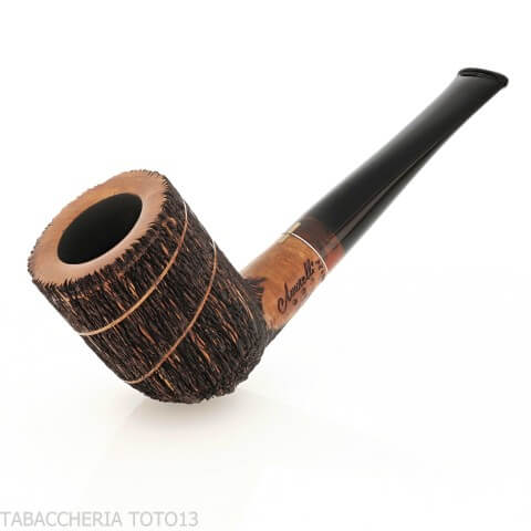 Pipa Amorelli Billiard con grabado San Michele Pen - Amorelli - Amorelli Pipe