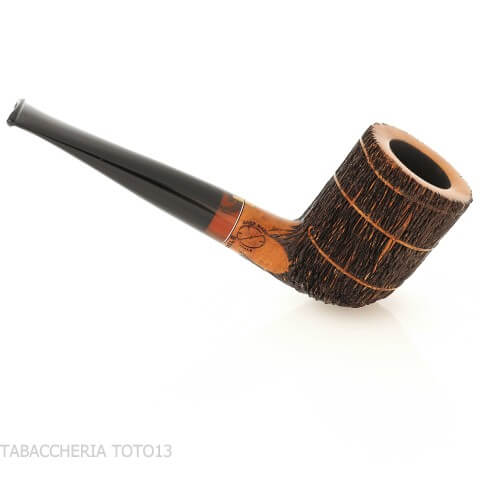 Pipe de billard Amorelli avec gravure San Michele Pen - Amorelli - Amorelli Pipe
