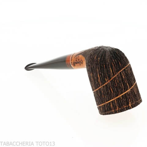 Amorelli pipa Billiard con incisioni penna San Michele - Amorelli - Amorelli Pipe