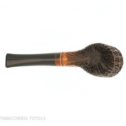 Pipe de billard Amorelli avec gravure San Michele Pen - Amorelli - Amorelli Pipe