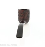 Pipe courbé en forme de pot sablé foncé Pebble Grain - Ashton - William “Ashton” Taylor