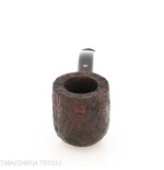 Pipe courbé en forme de pot sablé foncé Pebble Grain - Ashton - William “Ashton” Taylor