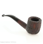 Pipe courbé en forme de pot sablé foncé Pebble Grain - Ashton - William “Ashton” Taylor