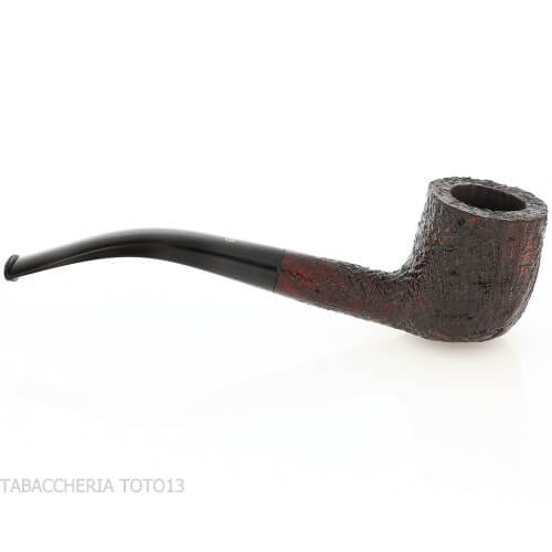 Pipe courbé en forme de pot sablé foncé Pebble Grain - Ashton - William “Ashton” Taylor