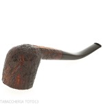 Pipe courbé en forme de pot sablé foncé Pebble Grain - Ashton - William “Ashton” Taylor