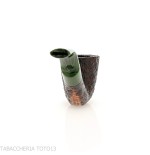 Ashton Brindle dark sandblasted Dublin shape pipe - Ashton - William “Ashton” Taylor