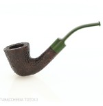 Pipa Ashton Brindle con forma de Dublín pulida con chorro de arena oscuro - Ashton - William “Ashton” Taylor
