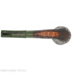 Ashton Brindle dark sandblasted Dublin shape pipe - Ashton - William “Ashton” Taylor