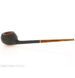 Pipe C-Pipe Wang en bruyère sablée, forme Apple Pencil - C-Pipe Wilson Wang - Wang C-pipe