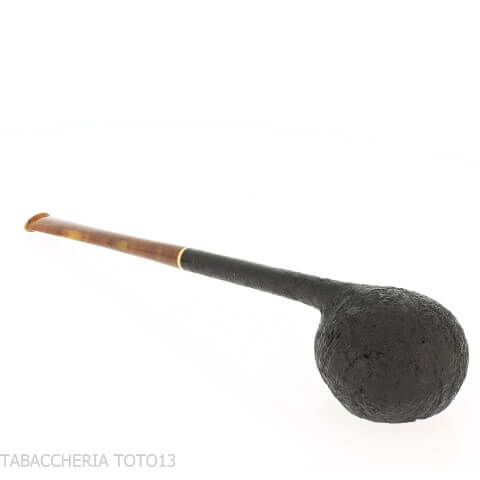 Pipe C-Pipe Wang en bruyère sablée, forme Apple Pencil - C-Pipe Wilson Wang - Wang C-pipe