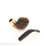 Peterson Arklow Rhodesian 999 Sandblasted Fishtail - Peterson - Peterson Of Doublin Pipe