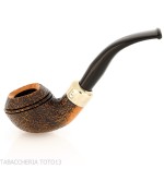 Peterson Arklow Rhodesian 999 Sandblasted Fishtail - Peterson - Peterson Of Doublin Pipe