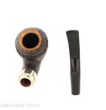 Peterson Arklow Rhodesian 999 Sandblasted Fishtail - Peterson - Peterson Of Doublin Pipe