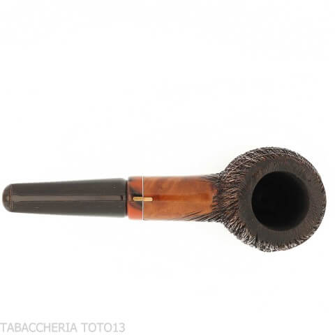 Amorelli Apple brucia naso con incisioni penna San Michele - Amorelli - Amorelli Pipe