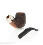 Peterson Arklow Bent Billiard XL90 Sandblasted Fishtail - Peterson - Peterson Of Doublin Pipe