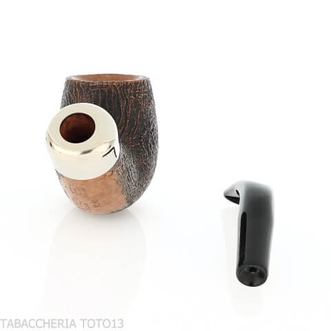 Peterson Arklow Bent Billiard XL90 Sandblasted Fishtail - Peterson - Peterson Of Doublin Pipe